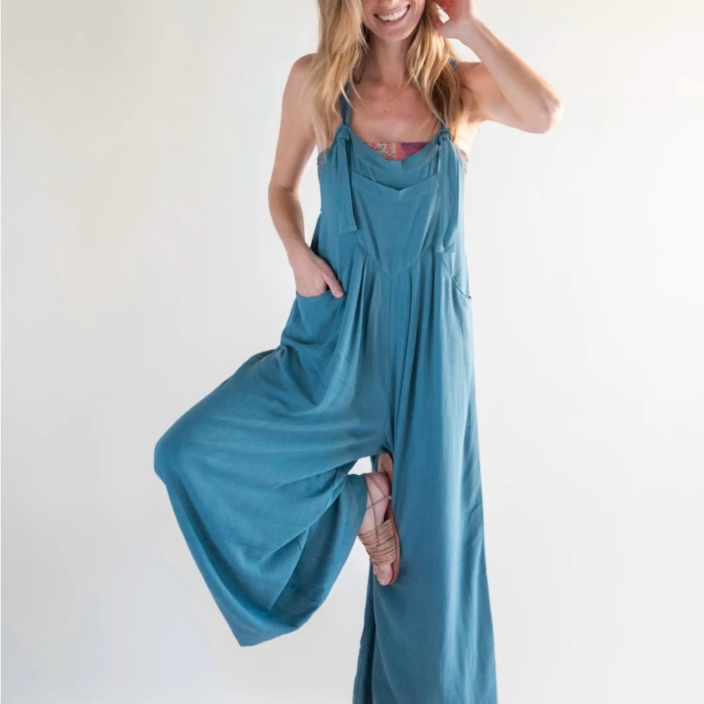 Women's Blue Jumpsuit